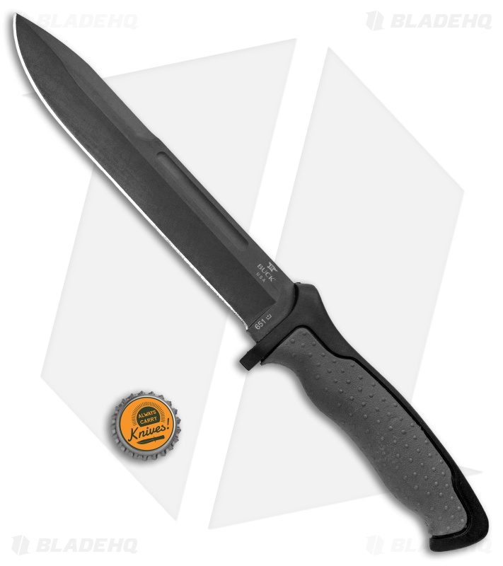Buck Nighthawk Hunter - Tactical Fixed Blade Knife | 7.5