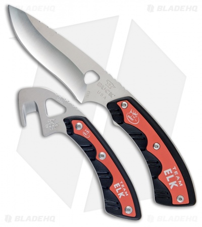 Buck Open Season RMEF Team Elk Fixed Blade Knife Set MBO1RMEF