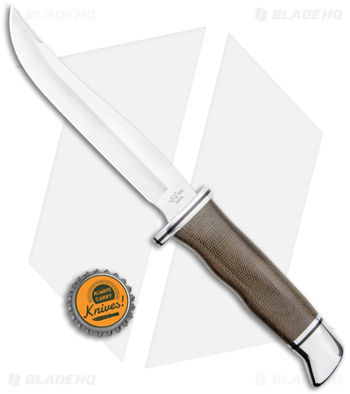 Buck Pathfinder Pro | Fixed Blade Knife | Green Micarta Buck Pathfinder Pro | Fixed Blade Knife | Green Micarta