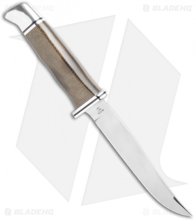 Buck Pathfinder Pro Fixed Blade Knife Green Micarta (5.00" Satin) 0105GRS1-B
