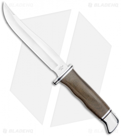 Buck Pathfinder Pro Fixed Blade Knife Green Micarta (5.00" Satin) 0105GRS1-B