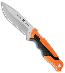 Buck Pursuit Pro Large 4.5" Fixed Blade Knife - S35VN / Orange