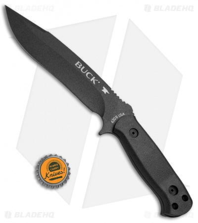 Buck Reaper Fixed Blade Knife Black (6.75" Black) 