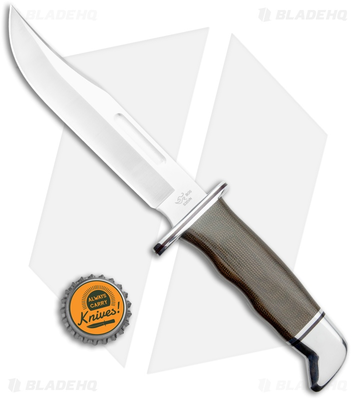 Buck 119 Special Pro | Fixed Blade Knife | Green Micarta