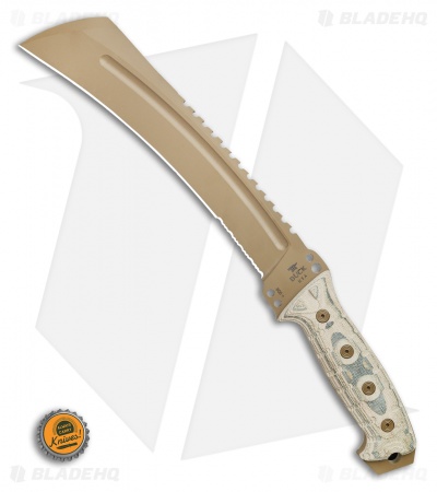 Buck Talon Fixed Blade Knife Tan  (10" Tan) 0808BRX2