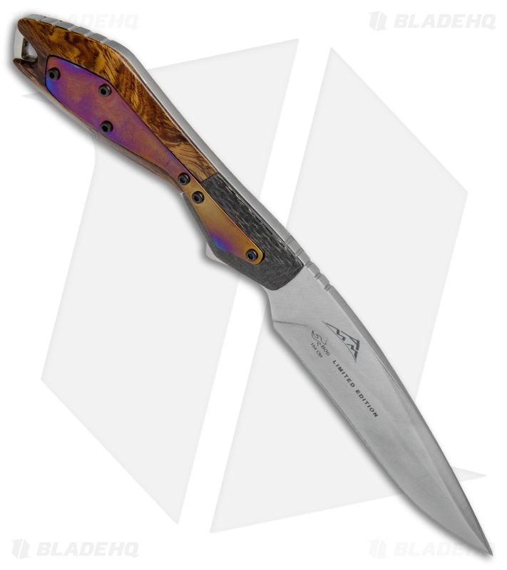 Buck Verge Limited Edition Fixed Blade Knife CF/Ironwood (3.75" Satin) 019IWSLE