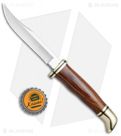 Buck Woodsman Cocobolo Fixed Blade Knife (4.00" Satin) 0102BRS-B