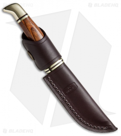 Buck Woodsman Cocobolo Fixed Blade Knife (4.00" Satin) 0102BRS-B