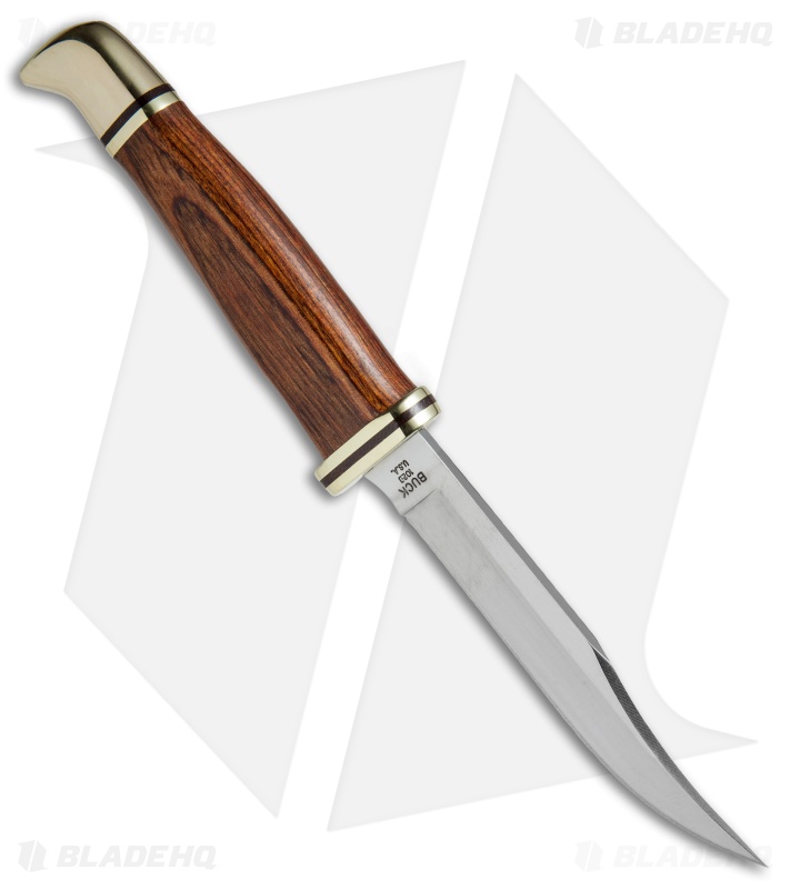 Buck Woodsman Cocobolo Fixed Blade Knife (4.00" Satin) 0102BRS-B
