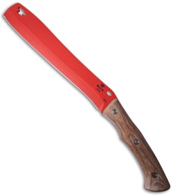 Buck Compadre Froe Chopper Walnut Dymondwood (9.5" Red) 0108WAS