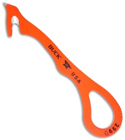 Buck 299 Strap Cutter Orange w/ Nylon Sheath 0299ORG-B