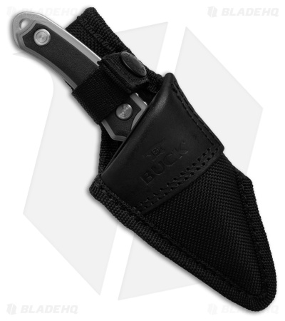 Buck 662 Alpha Scout Select Fixed Blade Knife Black/Gray Polymer (2.9" SW)