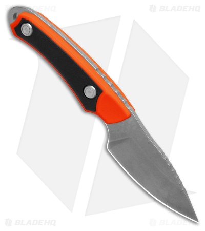 Buck 662 Alpha Scout Select Fixed Blade Knife Black/Orange Polymer (2.9" SW)