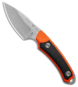 Buck 662 Alpha Scout Select Fixed Blade Knife Black/Orange Polymer (2.9" SW)