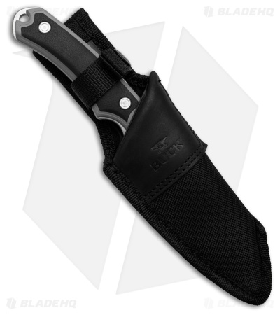 Buck 663 Alpha Guide Select Fixed Blade Knife Black/Gray Polymer (4.4" SW)