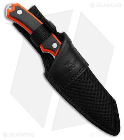 Buck Knives 663 Alpha Guide Select Fixed Knife Black/Orange
