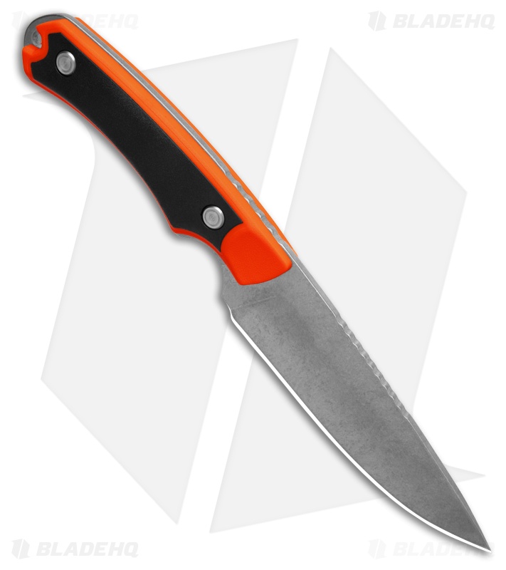 Buck Knives 663 Alpha Guide Select Fixed Knife Black/Orange
