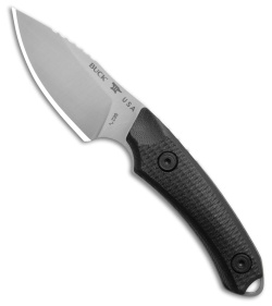 Buck 662 Alpha Scout Elite MagnaCut Fixed Blade Knife Black G-10 (2.9&quot; Satin) | 206216