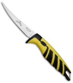 Buck Mr. Crappie Slab Shaver Fixed Blade Knife (4&quot; Satin) 0232YWS | 44589