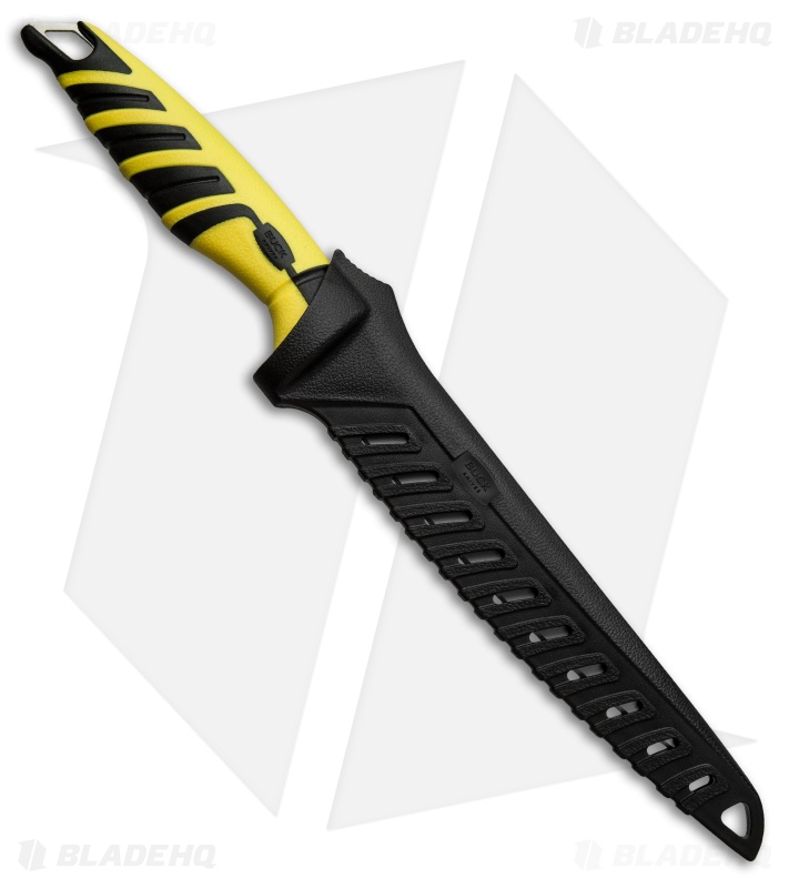 Buck Mr. Crappie Slab Shaver Fixed Blade Knife (6" Satin) 0233YWS