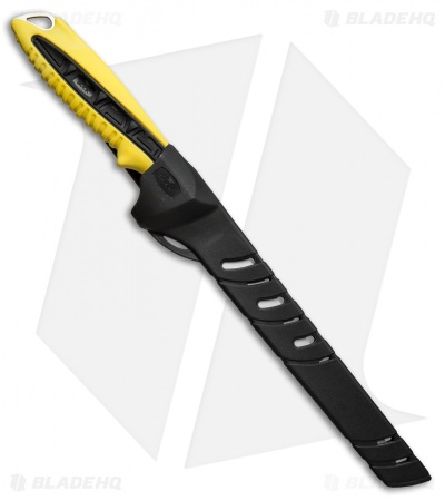 Buck Mr. Crappie Slab Slinger Fixed Blade Knife (6.5" Satin) 0033YWS-B