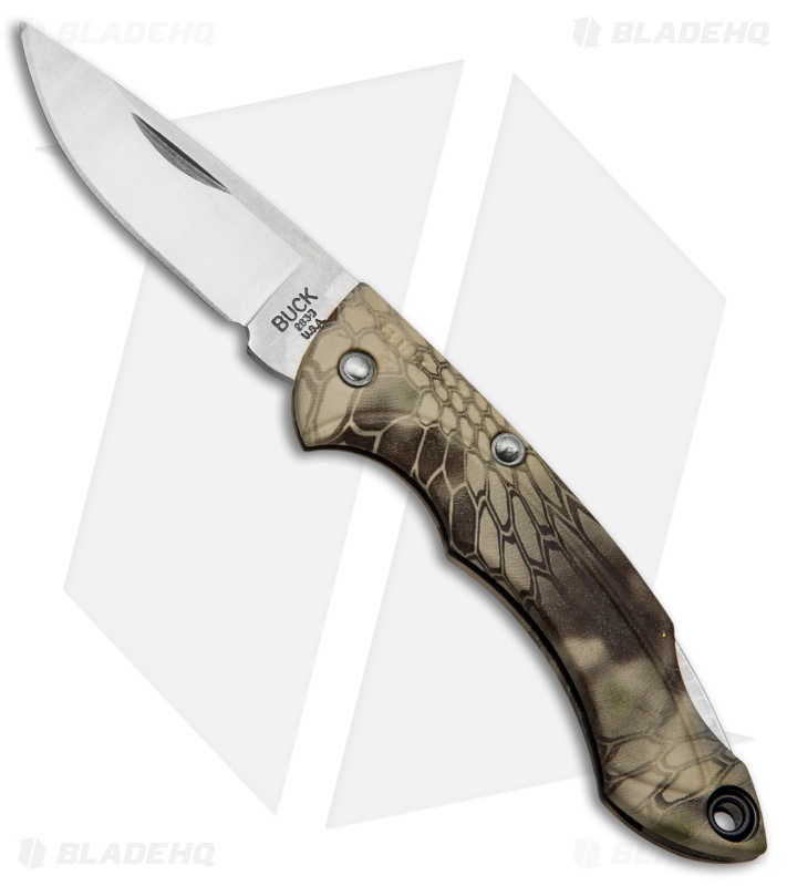 Buck Nano Bantam Lockback Knife Kryptek Highlander Camo (1.875" Satin) 0283CMS26