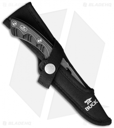 Buck 538 Open Season Small Game Knife Black (4.25" Satin) 0538BKS