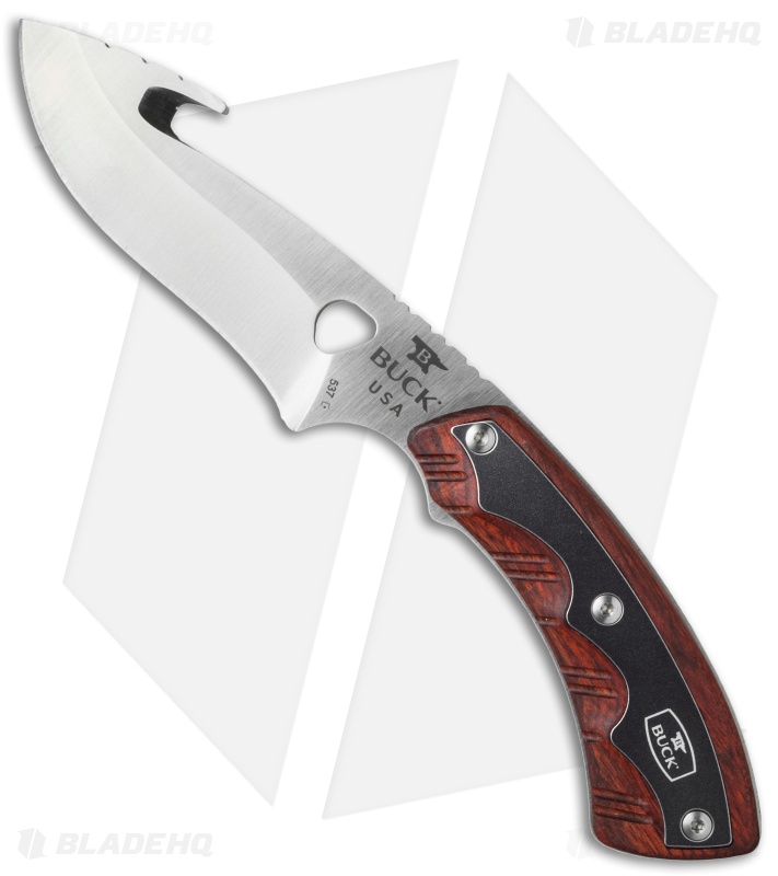 Buck 537 Open Season Skinner Guthook Knife Dymondwood (4.5