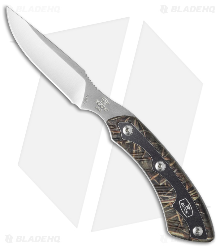 Buck 542 Open Season Caper Knife Muddy Water Camo (3.5" Satin) 0542CMS321