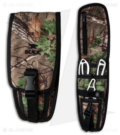 Buck PakLite Field Master Knife Kit w/Realtree Camo Sheath (Satin) 