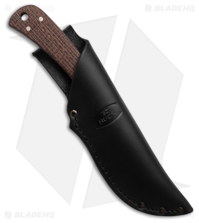 Buck Knives 152 Ranger Fixed Blade Knife Burlap Micarta (3" Satin)