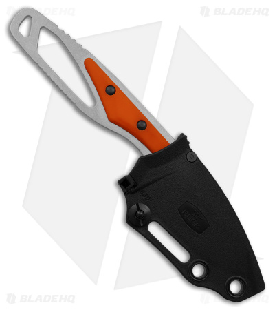 Buck Knives 630 Paklite 2.0 Hide Select Fixed Blade Knife Orange (2.75" Satin)