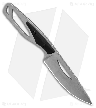 Buck Knives 631 Paklite 2.0 Hide Select Fixed Blade Knife Black (4"Stonewash)