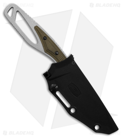 Buck Knives 631 Paklite 2.0 Field Pro Fixed Blade OD Green (4" Stonewash) 