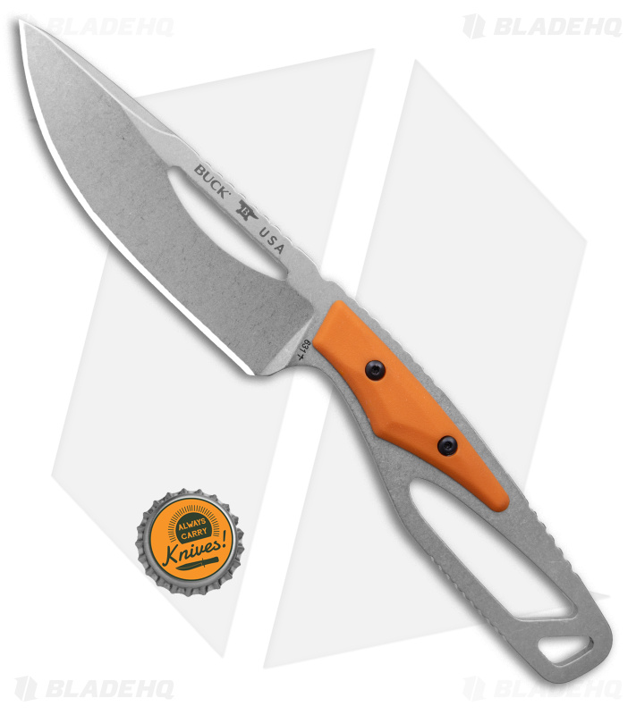 LIBER×GeekField_BuddyMat_MILKAHKI Buck 631 Paklite 2.0 Field Select Orange (Satin) - Blade HQ
