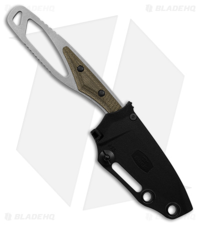 Buck Knives 635 Paklite 2.0 Cape Pro Fixed Blade Knife OD Green (2.87" SW)