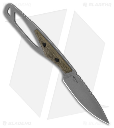 Buck Knives 635 Paklite 2.0 Cape Pro Fixed Blade Knife OD Green (2.87" SW)