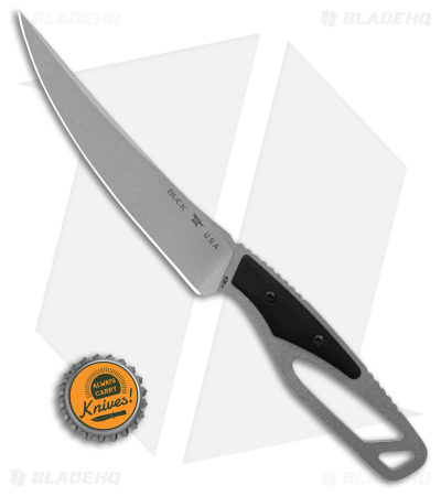 Buck Knives 636 Paklite 2.0 Processor Select Black Nylon (5.25" Stonewash)