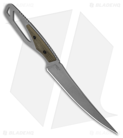 Buck Knives Paklite 2.0 Processor Pro Fixed Blade Knife OD Green (5.25" SW)
