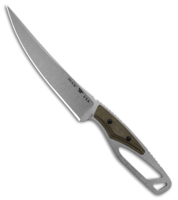 Buck Knives Paklite 2.0 Processor Pro Fixed Blade Knife OD Green (5.25" SW)