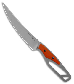 Buck Knives Paklite 2.0 Processor Select Fixed Blade Knife Orange (5.25" SW) 