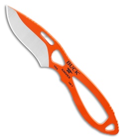 Buck PakLite Skinner Fixed Blade Knife Orange (2.9" Satin) 0140ORS1