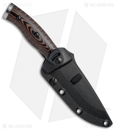 Buck Small Selkirk Fixed Blade Knife Micarta (3.875" Satin) 0853BRS