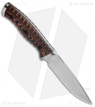 Buck Small Selkirk Fixed Blade Knife Micarta (3.875" Satin) 0853BRS