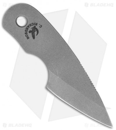 Calvin Richardson Tick Bite Neck Knife 154CM (2.00" Gray)