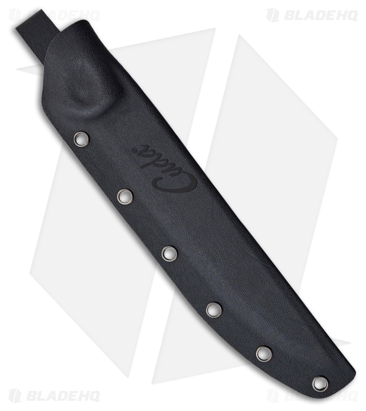 Camillus Cuda 7"  Wide Fillet Fixed Blade Knife Blue Micarta (7" Black)