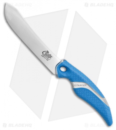 Camillus Cuda Breaking Fixed Blade Knife Blue (6" Bead Blast) 18093