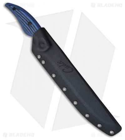 Camillus Cuda Professional Fixed Blade Knife Blue Micarta (9" Black) CM18129