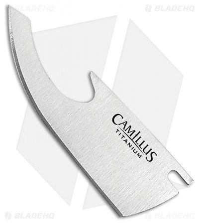 Camillus TigerSharp Plain Replacement Blades for TigerSharp Titan Linerlock- 2pk