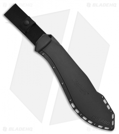 Camillus Kusabo Machete Fixed Blade Knife Black GRN (11.75" Black)